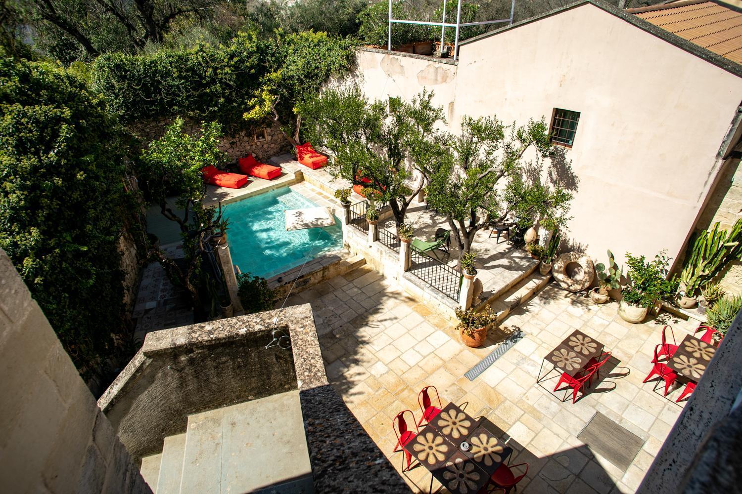 Palazzo Mandurino Luxury Relais Bed and Breakfast Zollino Εξωτερικό φωτογραφία